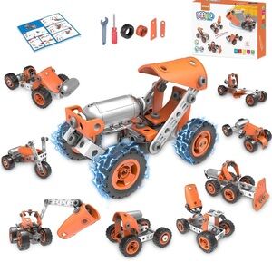 Orange Building Kit for Kids